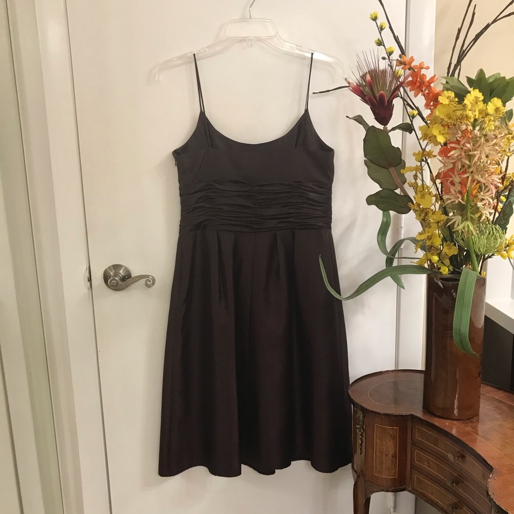 Classic satin cocktail dress